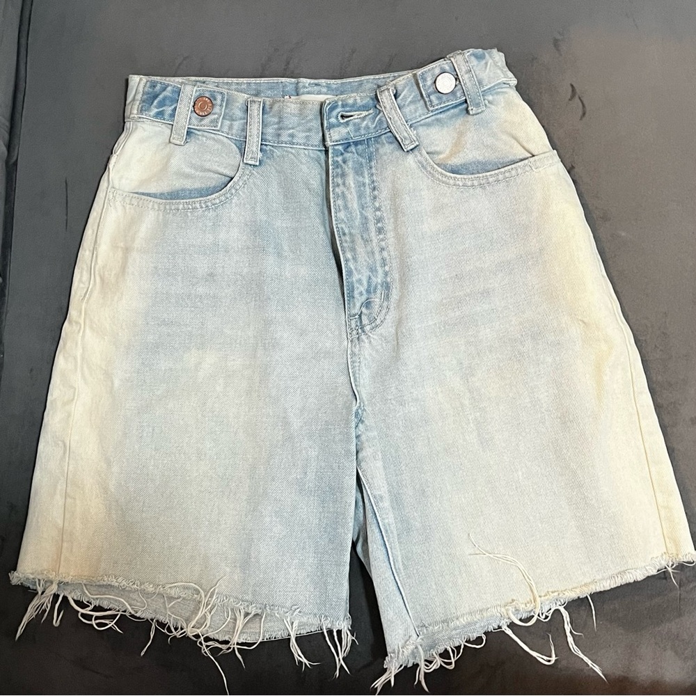 BDG Light Wash Denim Jean Shorts